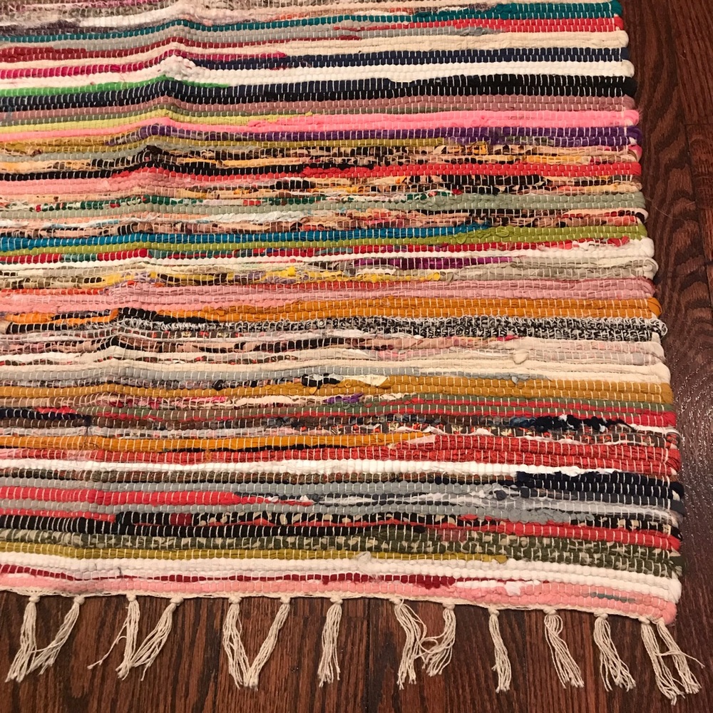 Chindi | Colorful Woven Rag Rug - Picture 6 of 7
